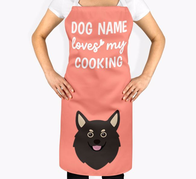 Loves My Cooking: Personalised {breedFullName} Apron